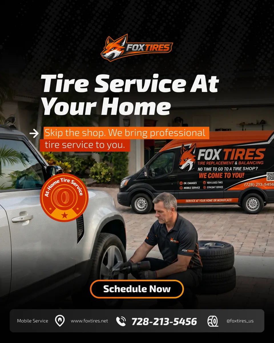 Another original Fox Tires advertising creative